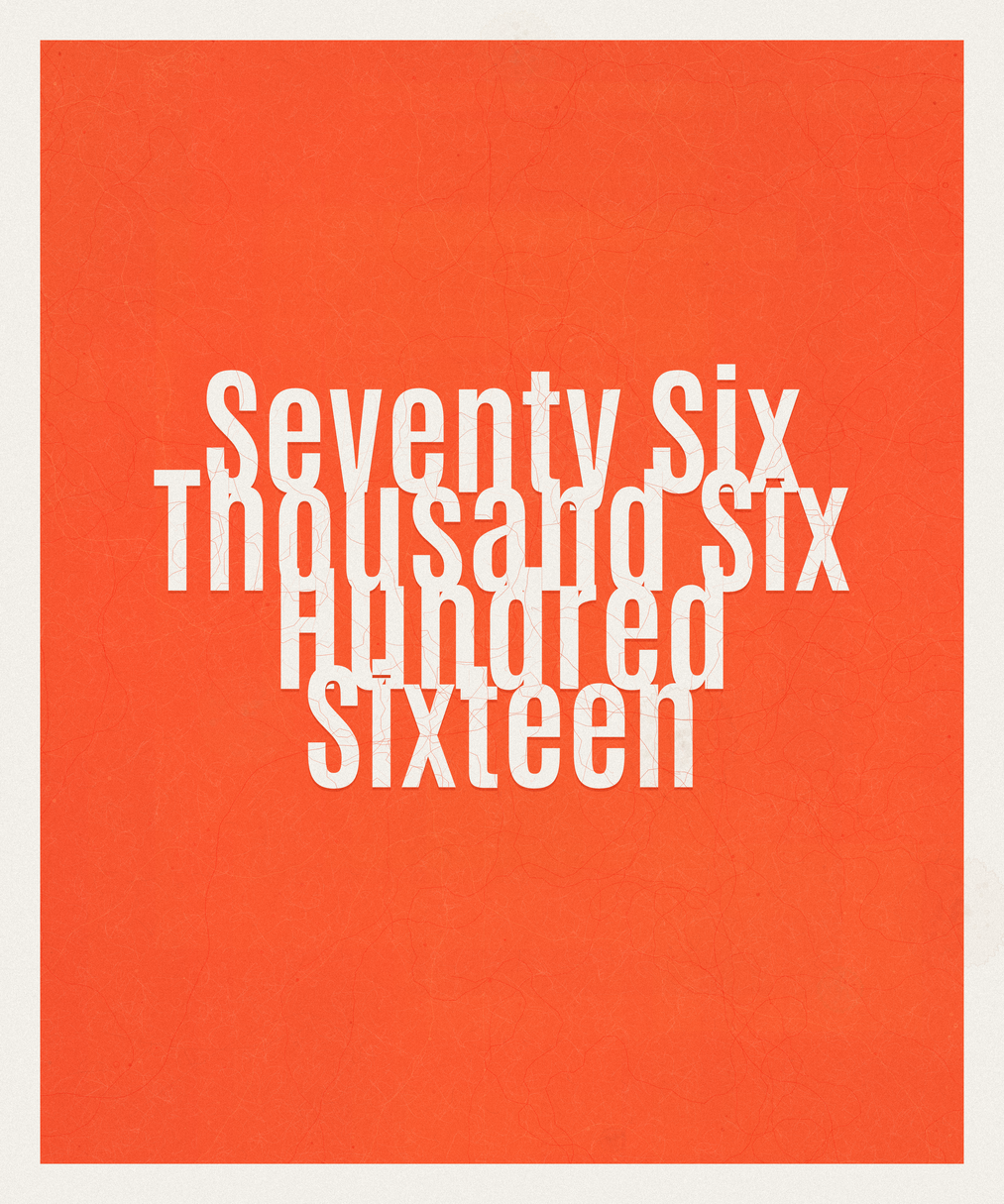 Count #76616