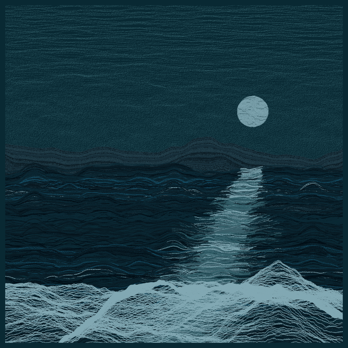 Moonlit Sea #183