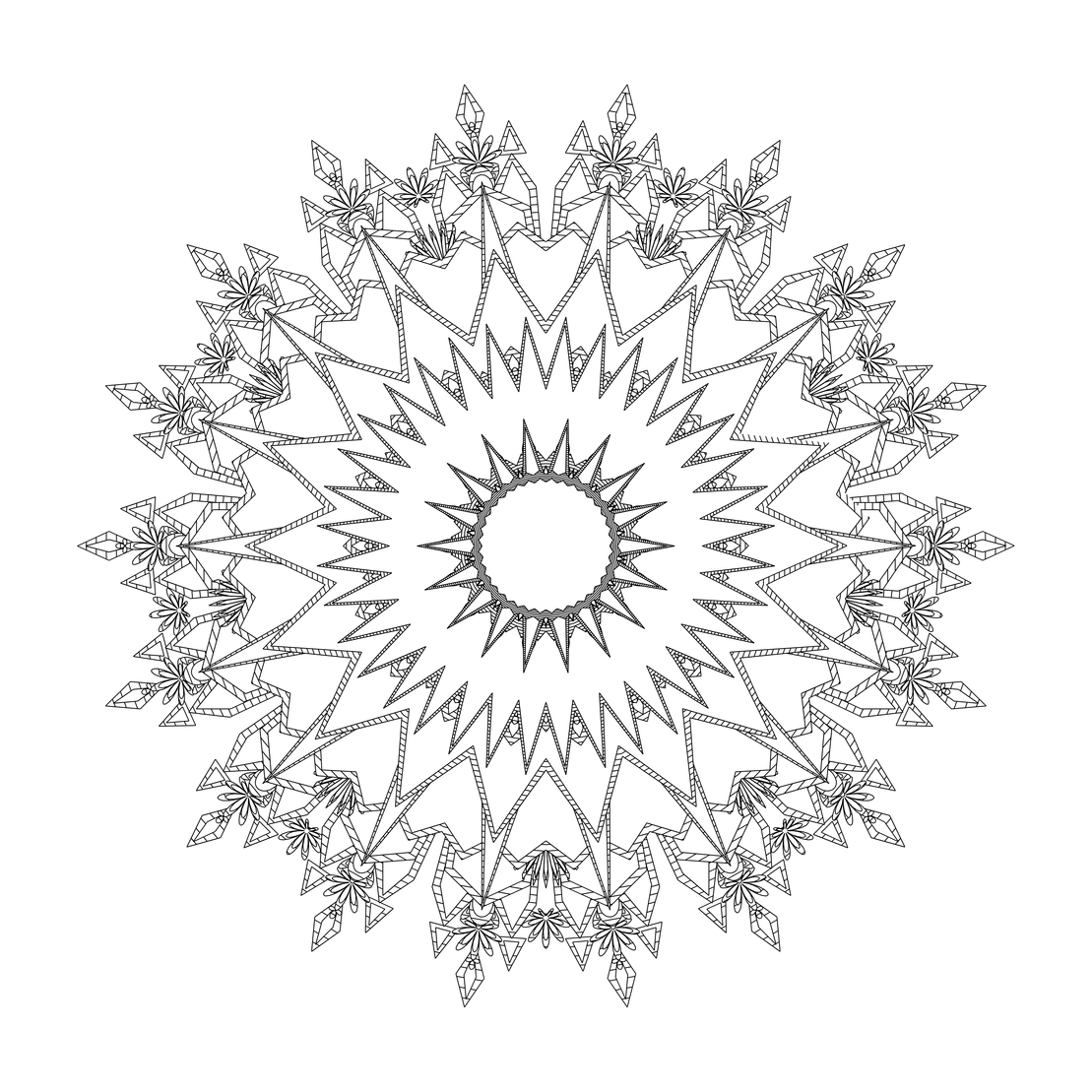 LL21 Mandala #216