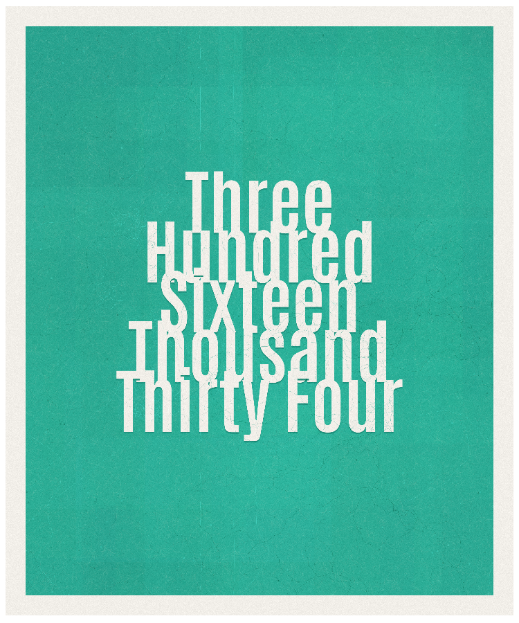 Count #316034