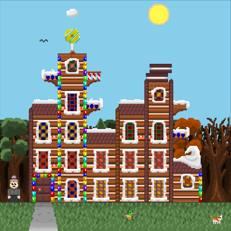 2D Mansion Candy House #51