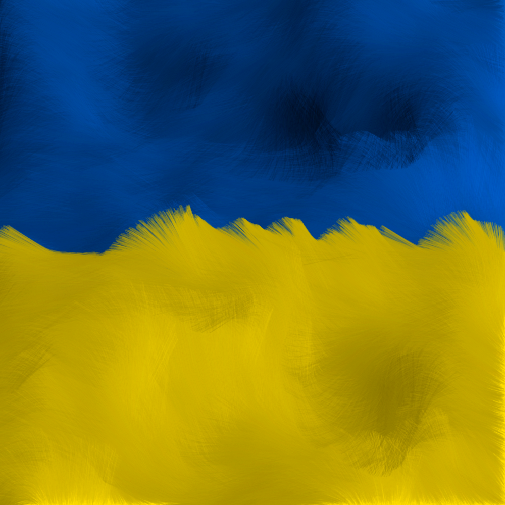 Blue and Yellow #9