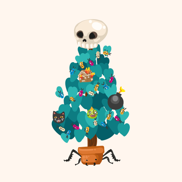 Creepy Christmas Tree For You! #10