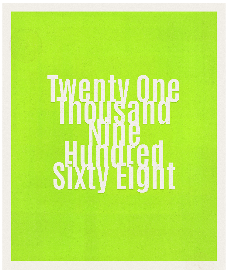 Count #21968