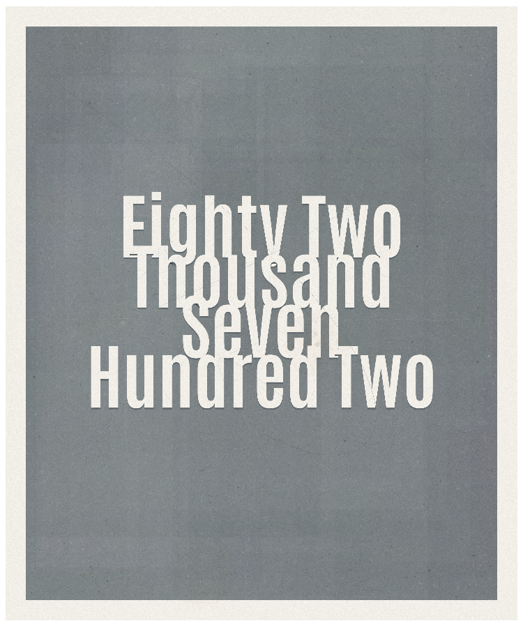 Count #82702
