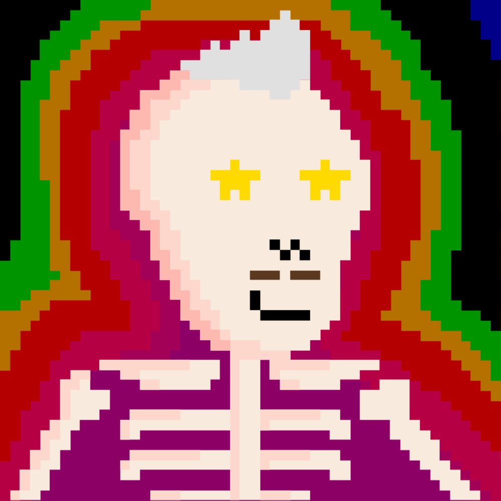 PIXEL SKULLETTI 1 #152