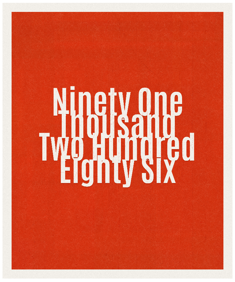 Count #91286