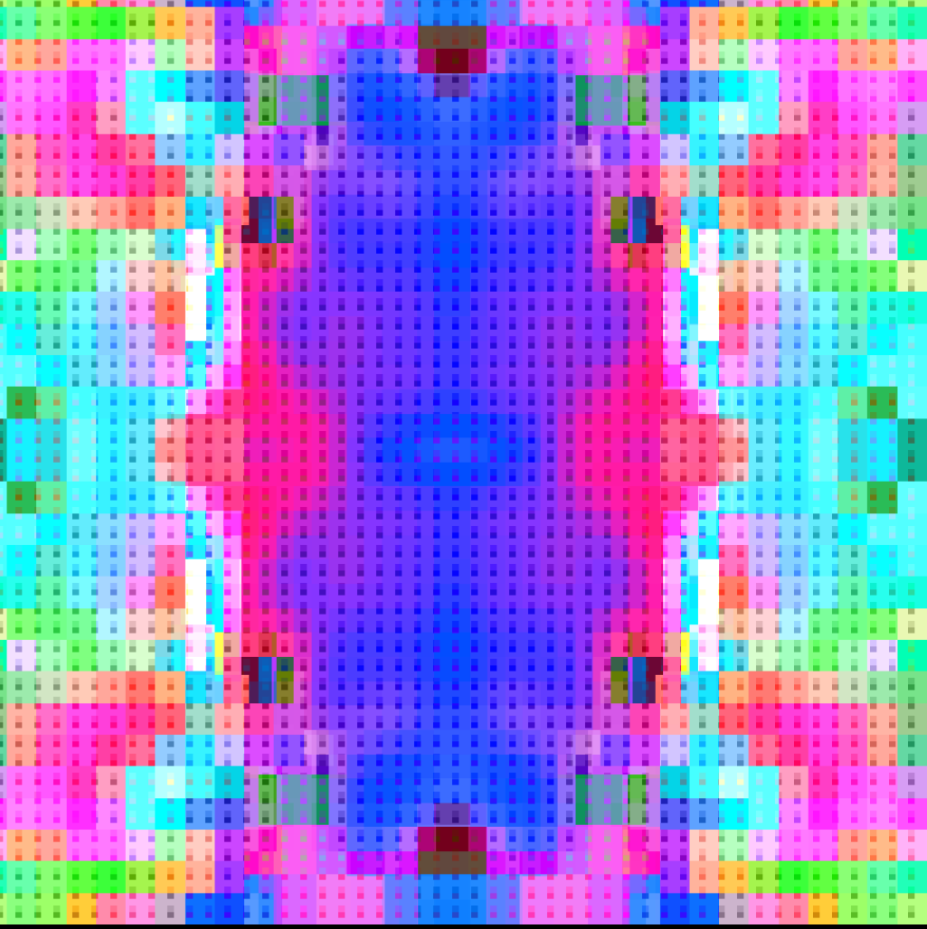 Magical Pixelated Kaleidoscope #19