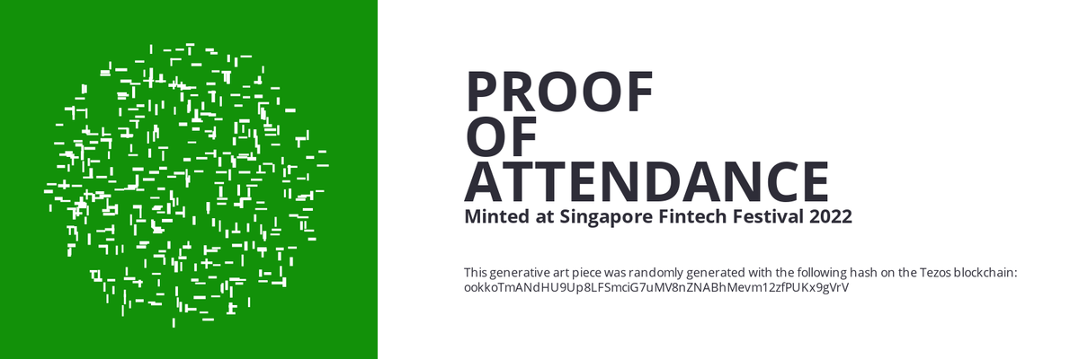 SFF2022 Proof of Attendance Token #57