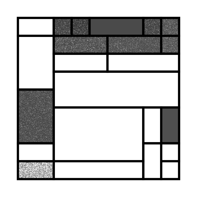 Mono Mondrian #1