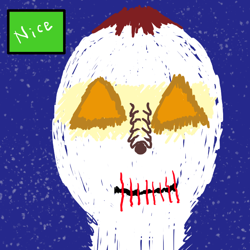 sCARY SNOWMAN #23