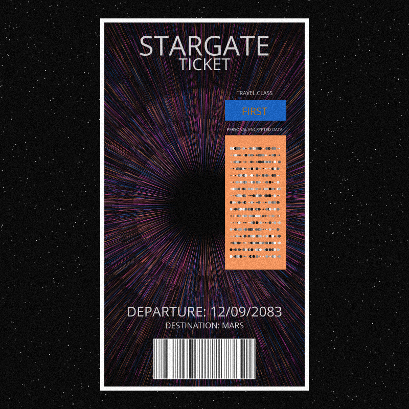 Stargate Ticket | Reboot #22