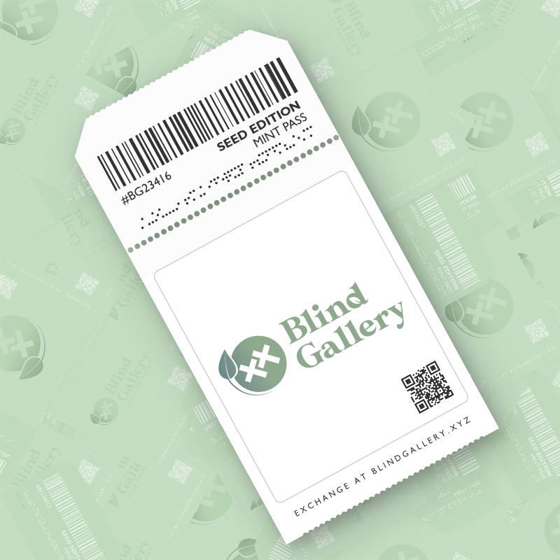 Blind Gallery Mint Pass (Seed Edition) #491