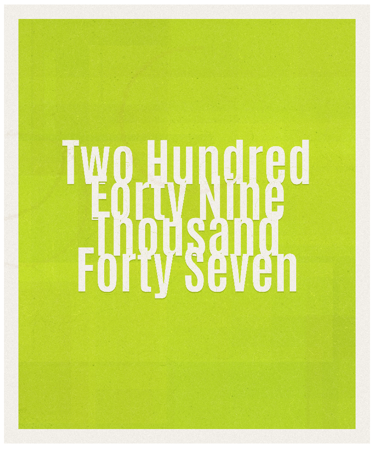 Count #249047