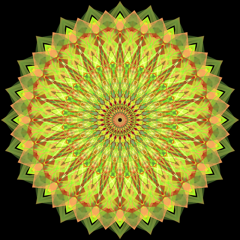 Morphing Mandala - #fxhashturnsone charity #4