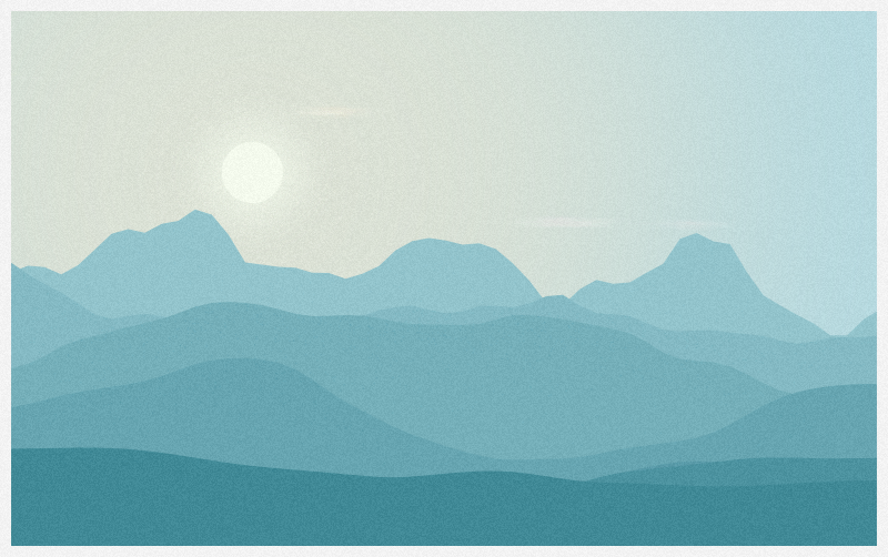 The Valley • Landscape study #57