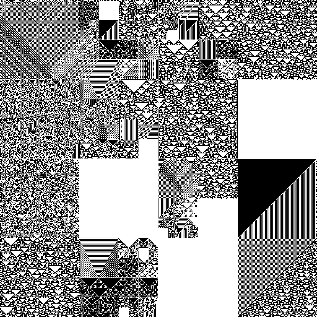 RULES (for Elementary Cellular Automata) #463