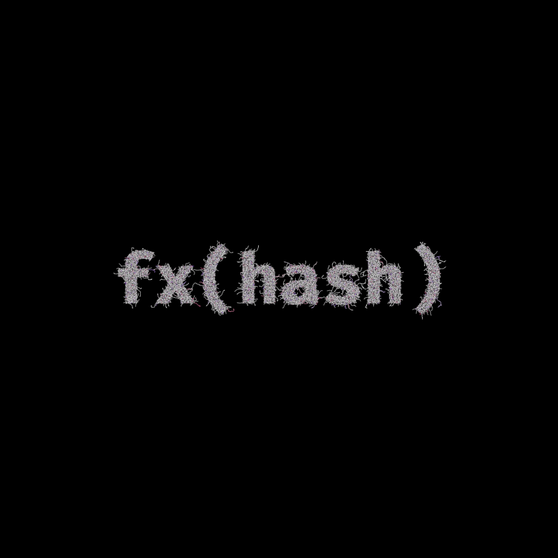 FXHASH Generative Logo #110