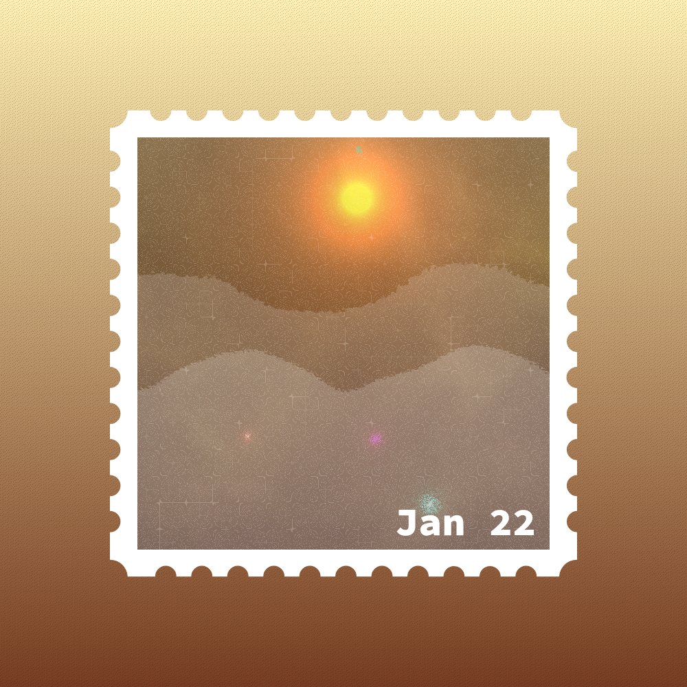 January 2022 stamp #45