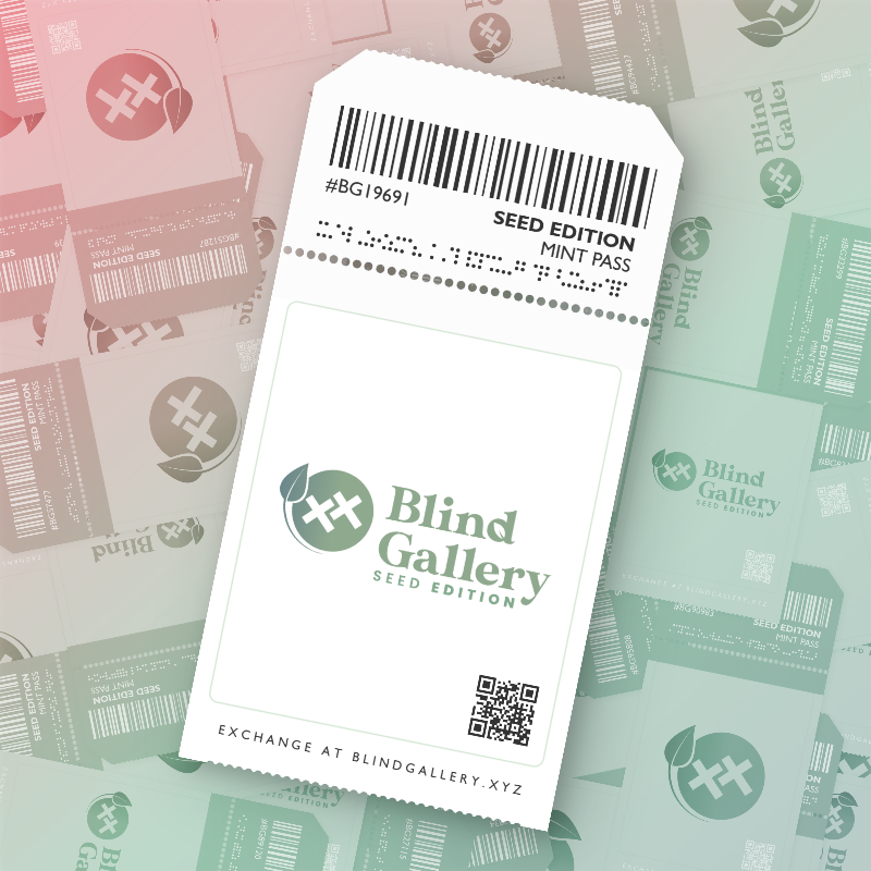 Blind Gallery Mint Pass (Seed Edition) #772