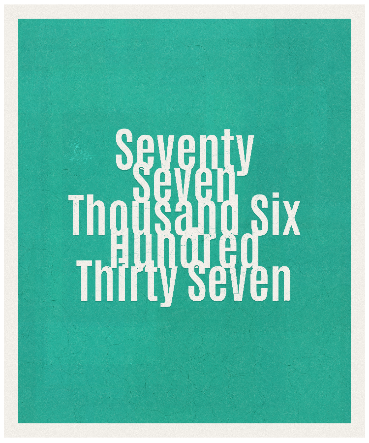 Count #77637