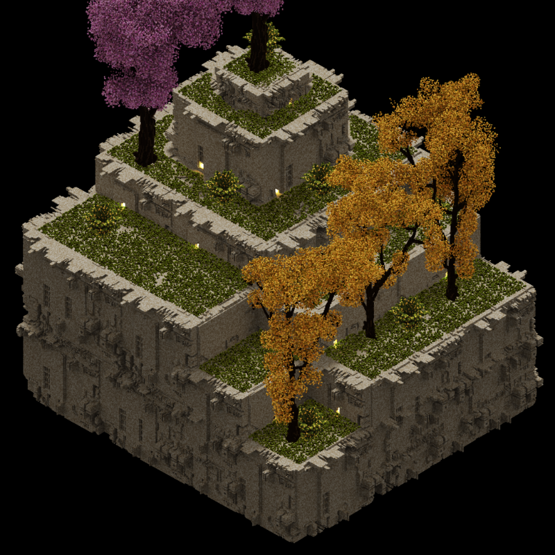 Voxel Temple #36