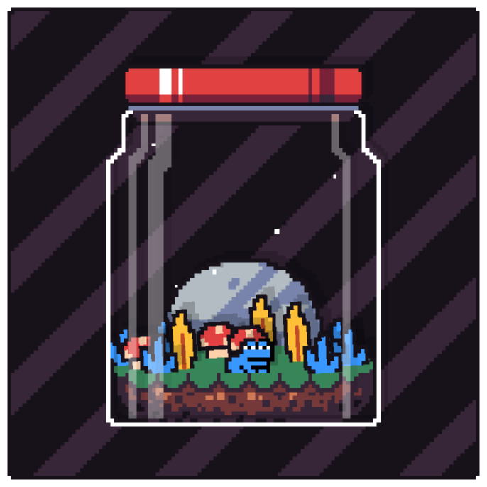 Toad Terrarium #125