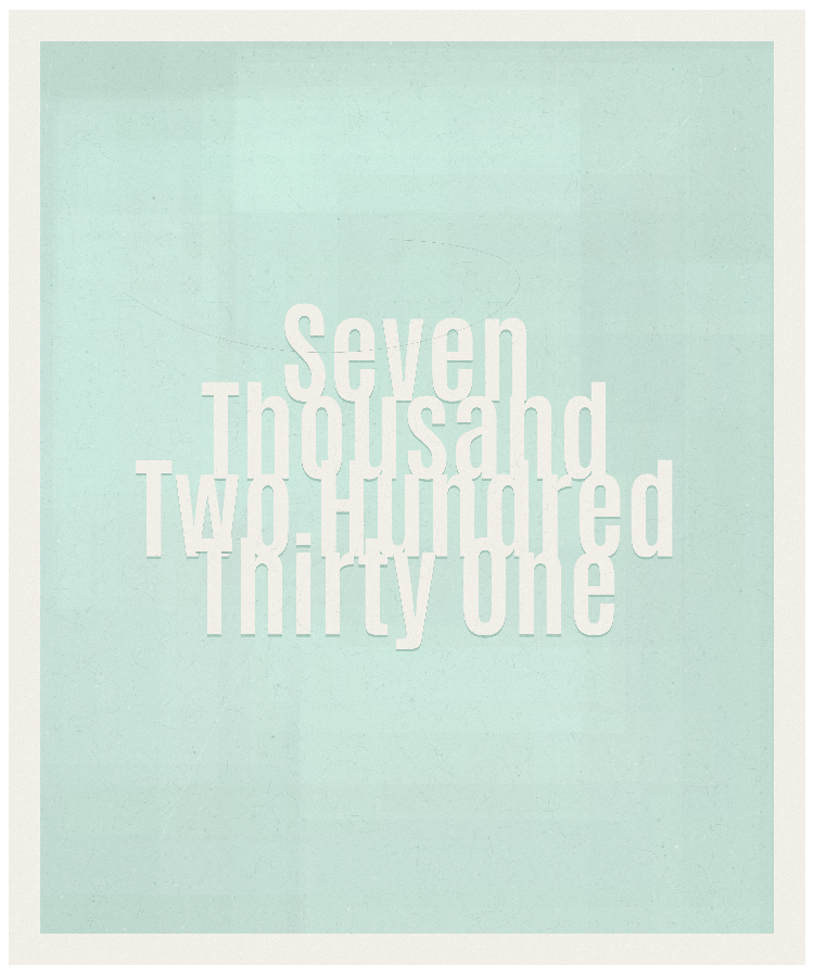 Count #7231