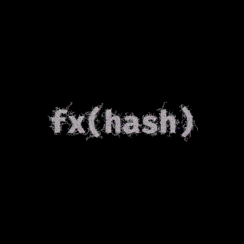 FXHASH Generative Logo #218