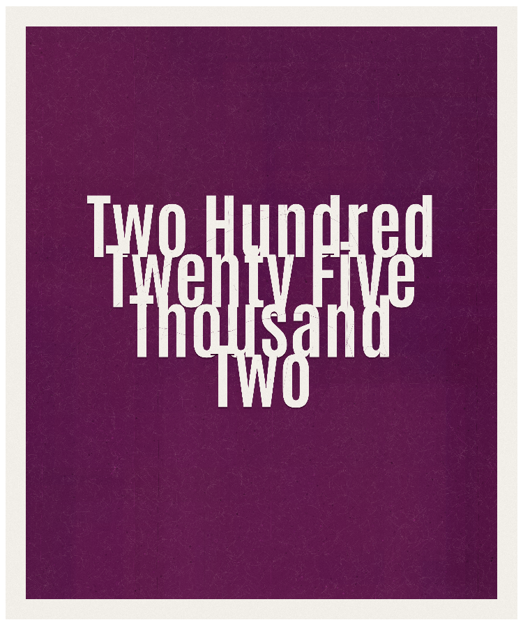 Count #225002