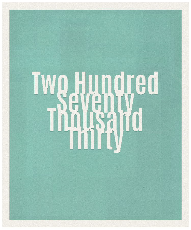 Count #270030