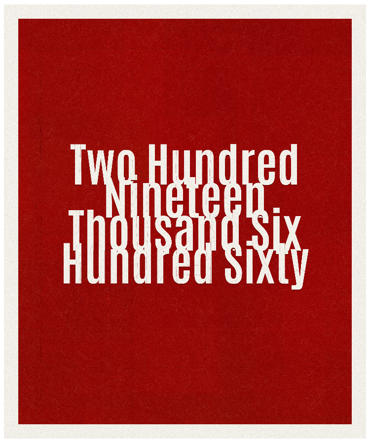 Count #219660