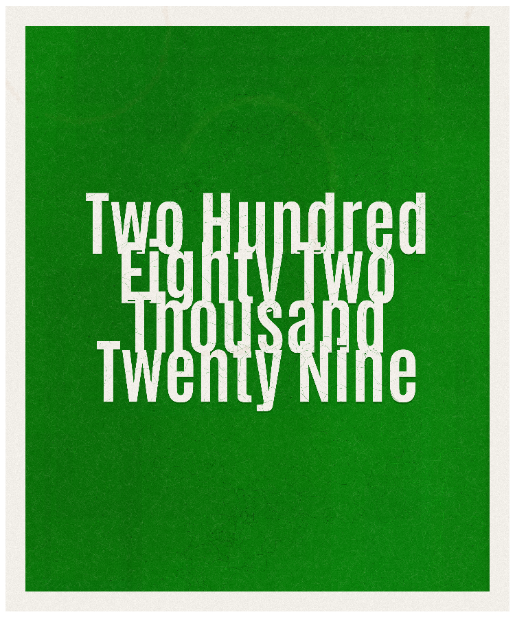 Count #282029