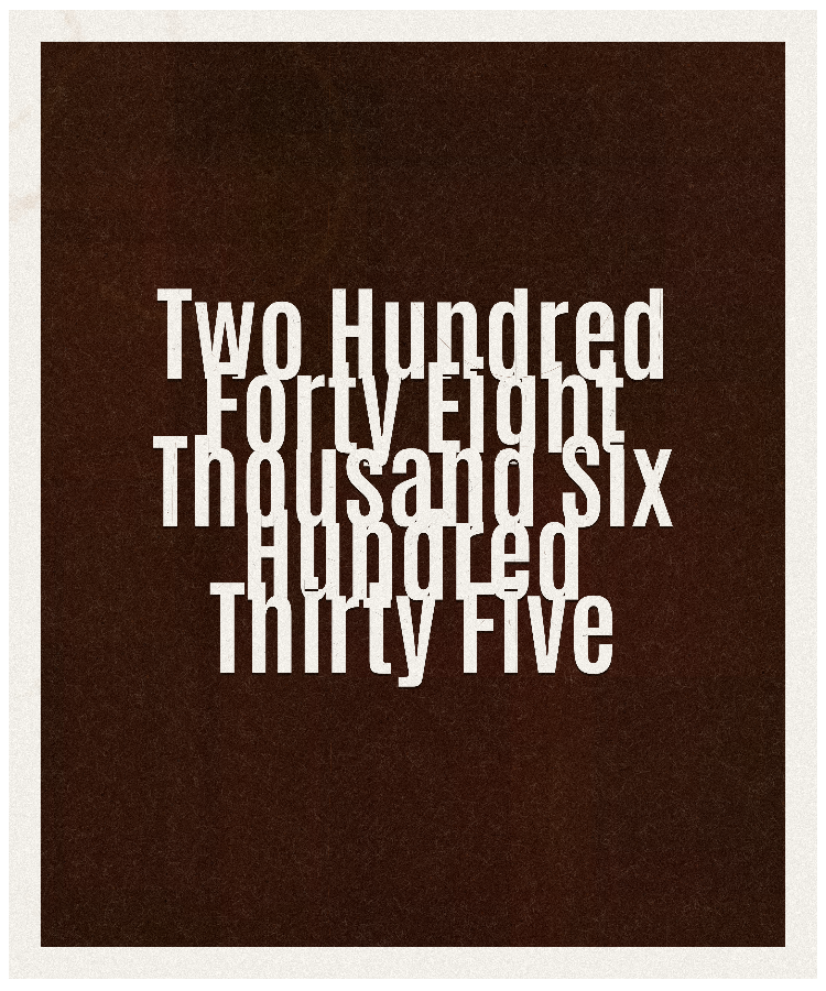 Count #248635