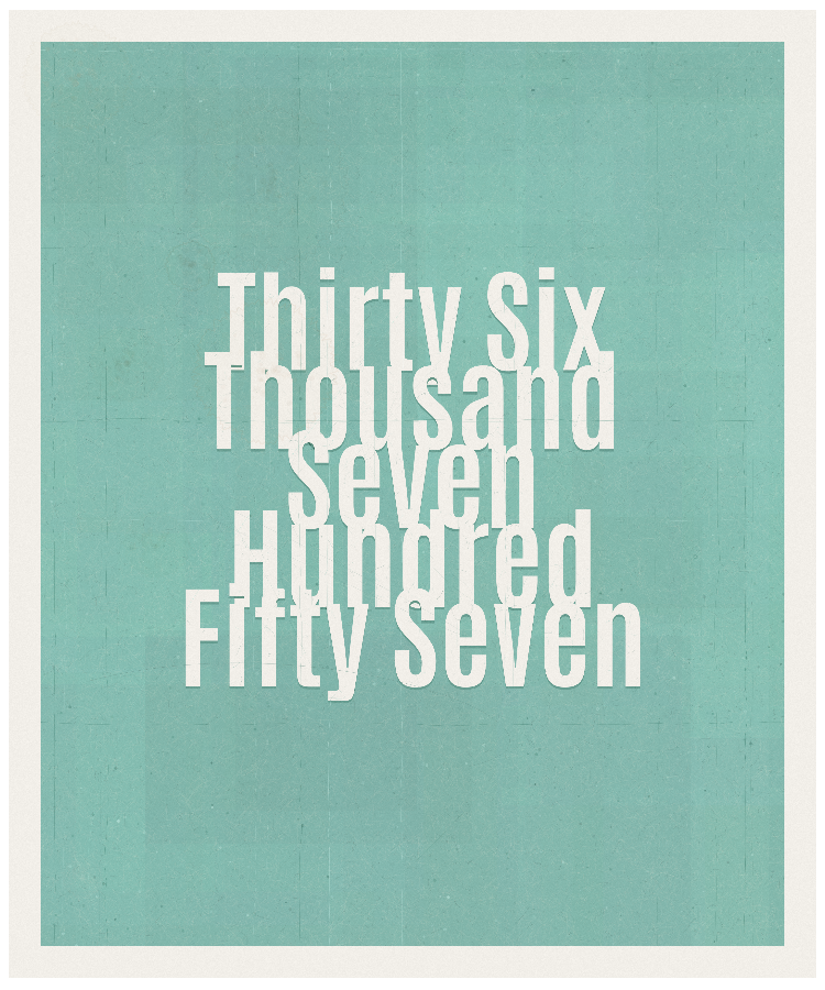Count #36757