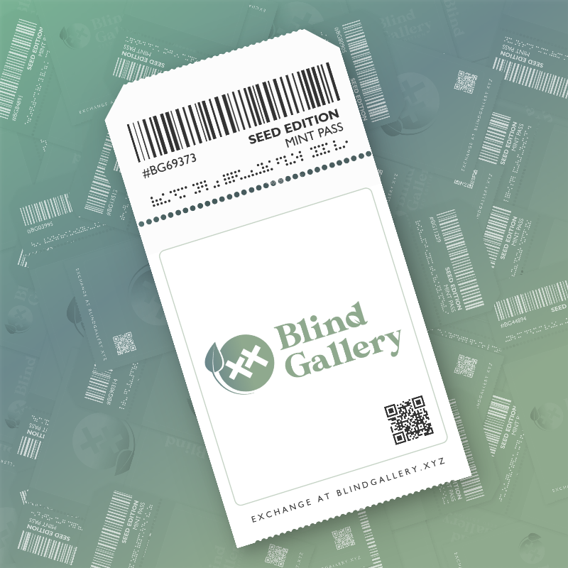 Blind Gallery Mint Pass (Seed Edition) #499