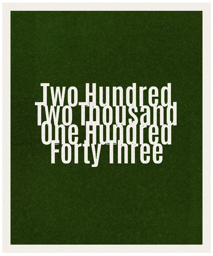 Count #202143