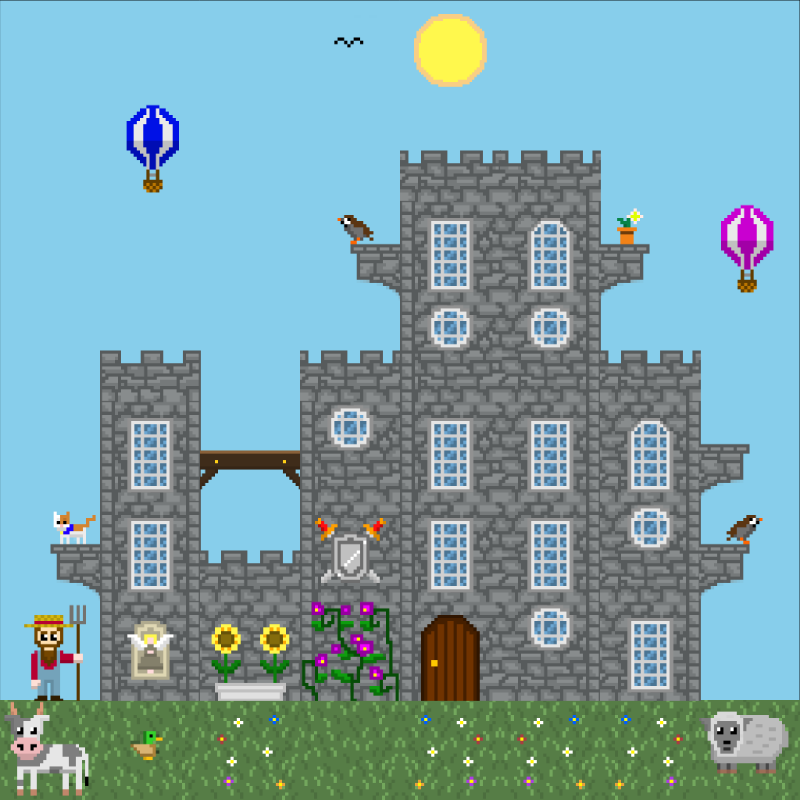 2D Mansion #895