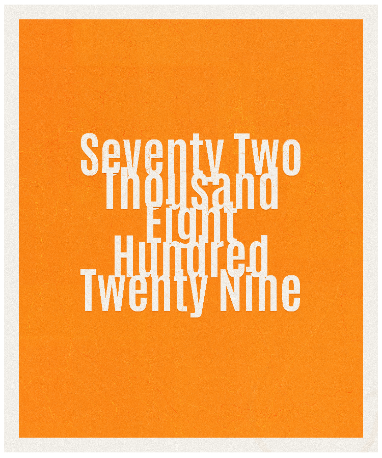 Count #72829