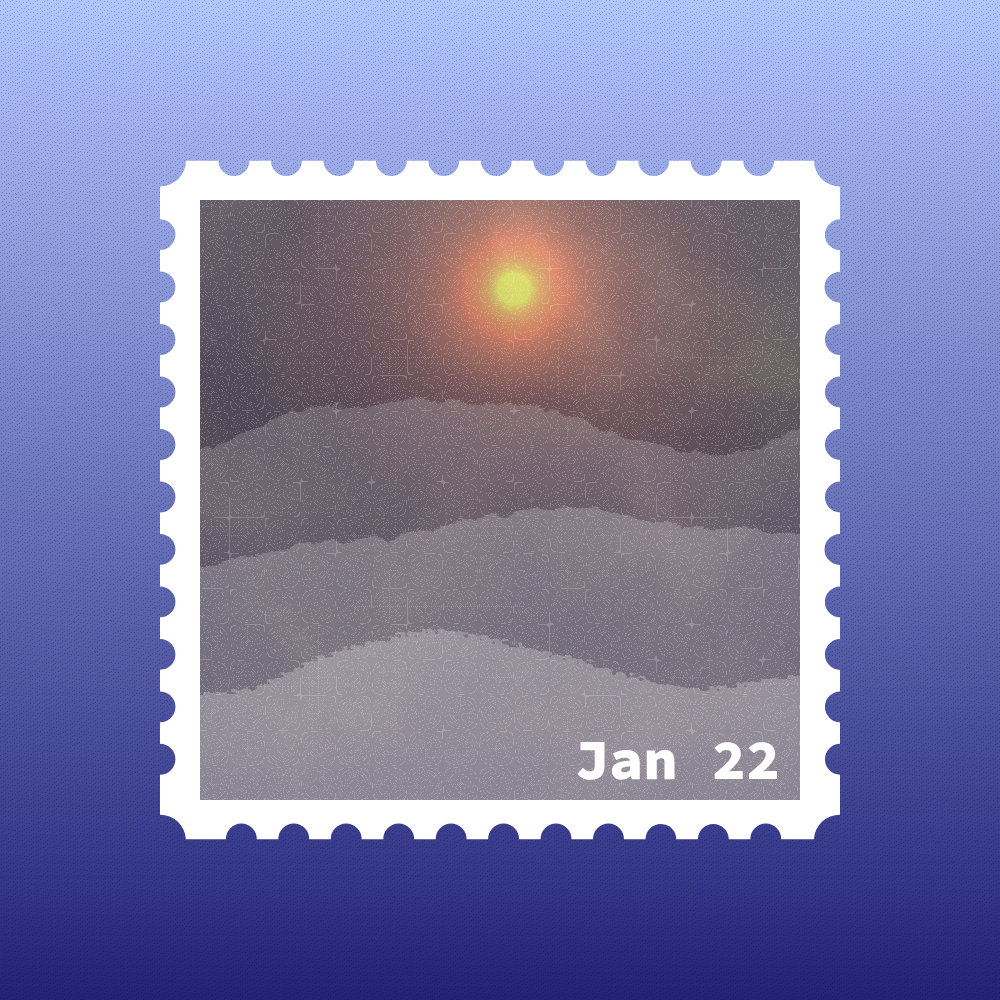 January 2022 stamp #44