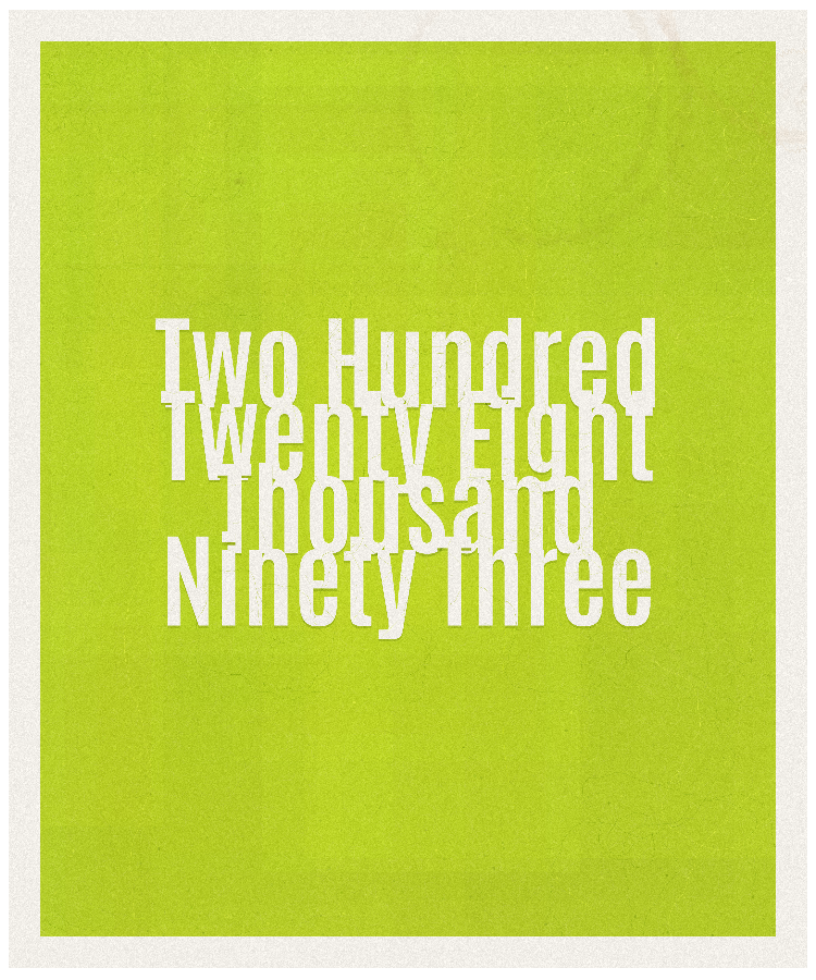 Count #228093