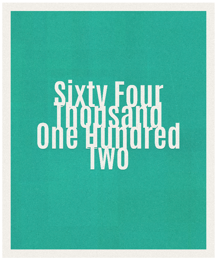 Count #64102