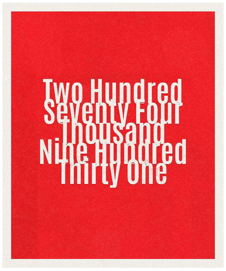 Count #274931