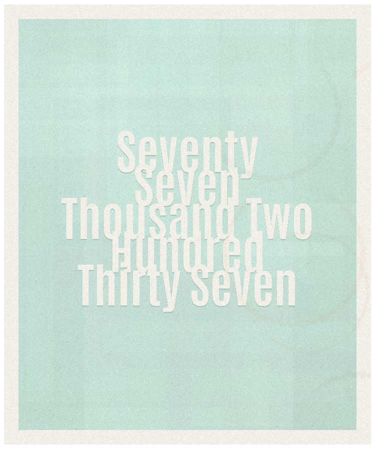 Count #77237