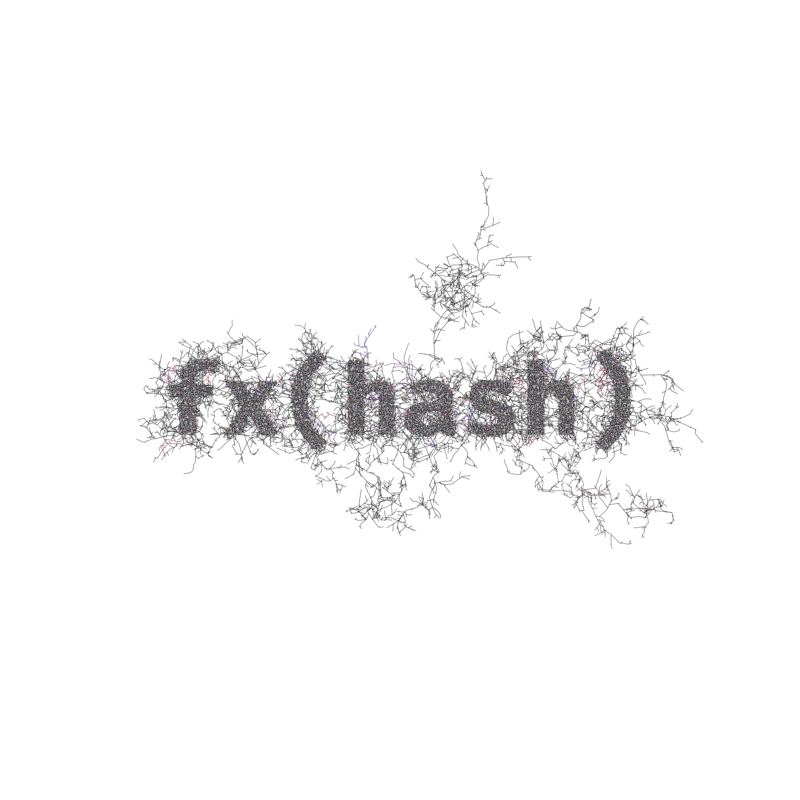 FXHASH Generative Logo #741