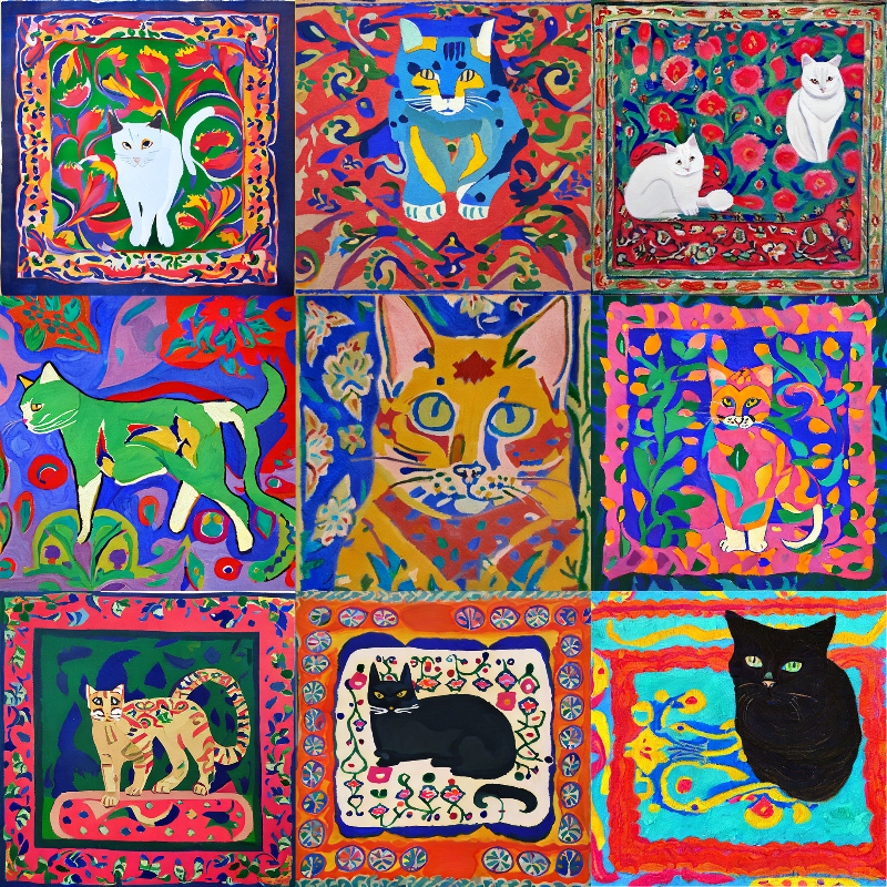 99 Patchworks of 9 Lives #34