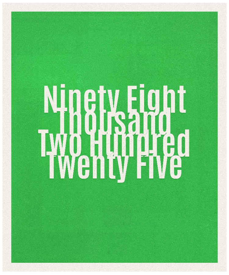 Count #98225