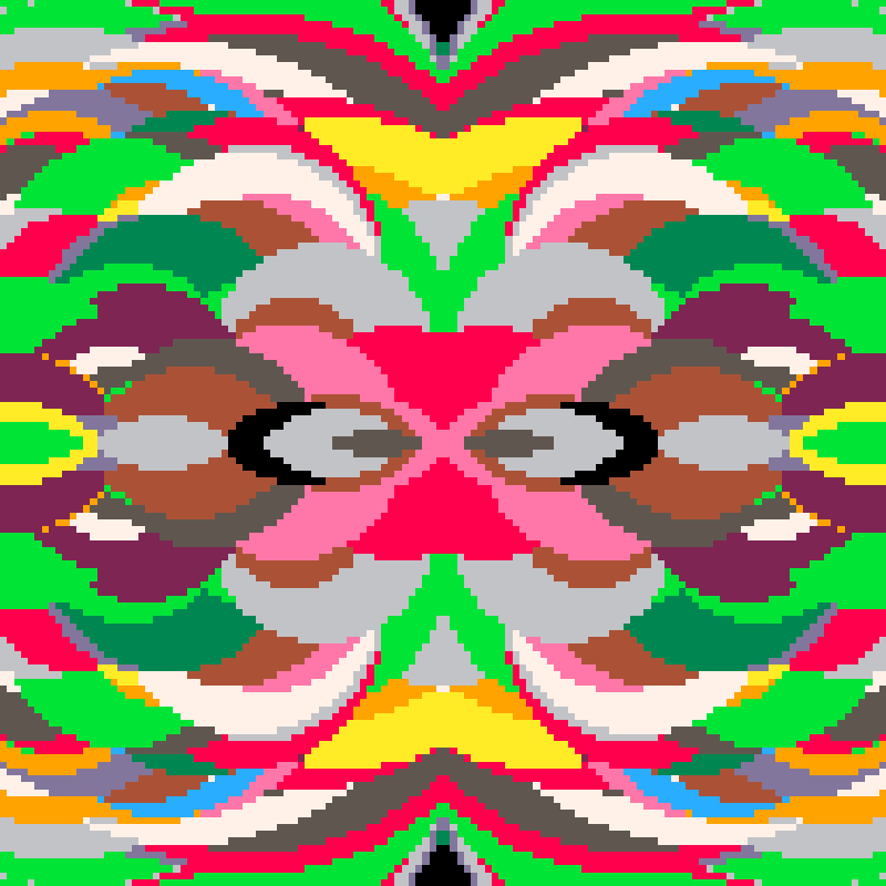 Rapid Psychedelic Inkblot Test Generator #3