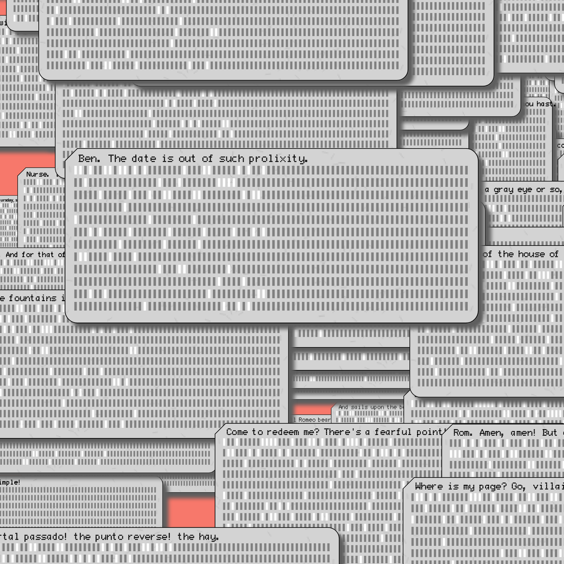 Romeo and Juliet on Punched Cards (Free) #70