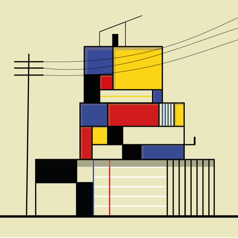 The Mondrian’s Houses #13